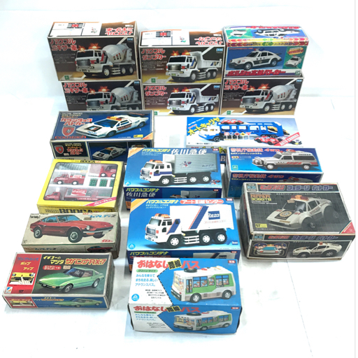 アルプス パワフルミキサー車 含 オートキャリヤ ポルシェの高速パトカ