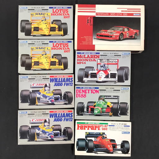 グンゼ産業 1:24 ベネトン B188 フェラーリ F1-87:88C マクラーレン ホンダ MP4:4